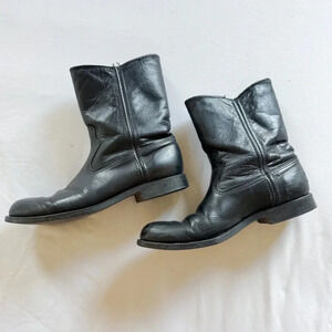 Women’s Vintage Neolite Black Leather Boots size 5